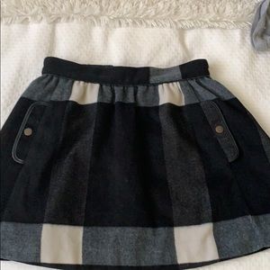 Free People Plaid Skirt